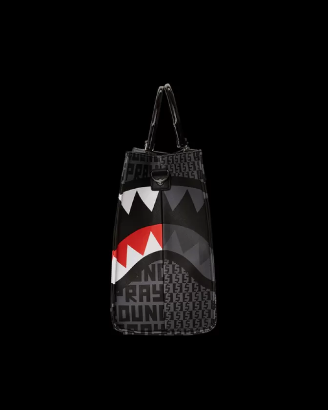 Borse Sprayground Impermeabili | Modello Tortuga con Design Avventura Stile Pilota e Squalofinitura Stealth - Shopping Bag Durevole per Viaggi Urbani