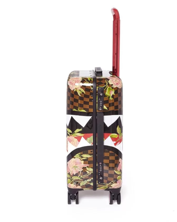 Valigia Cabina Sprayground Sharkanautica - Design Floreale Squalo 21,5