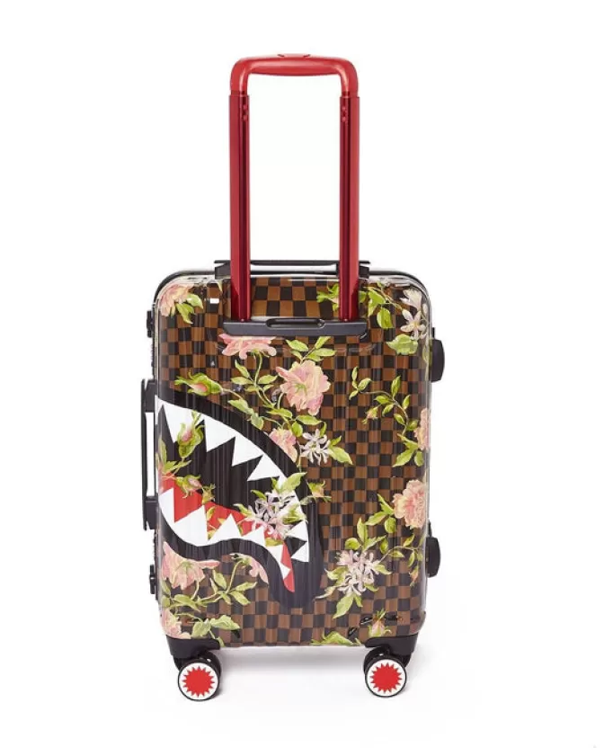 Valigia Cabina Sprayground Sharkanautica - Design Floreale Squalo 21,5