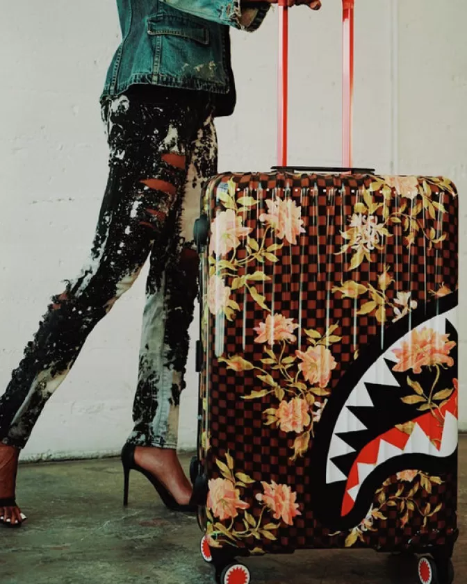 Valigia Rigida Full Size Sprayground Sharkflower 29,5