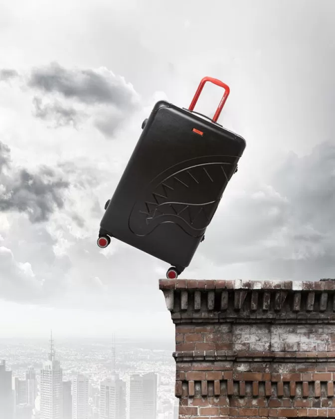 Sprayground Valigia Rigida Grande 29'' - Design Shark Architecture Strutturale, Capienza Ottimale e Stile Shark Dynamico per Viaggi Lunghi con Materiali Resistenti