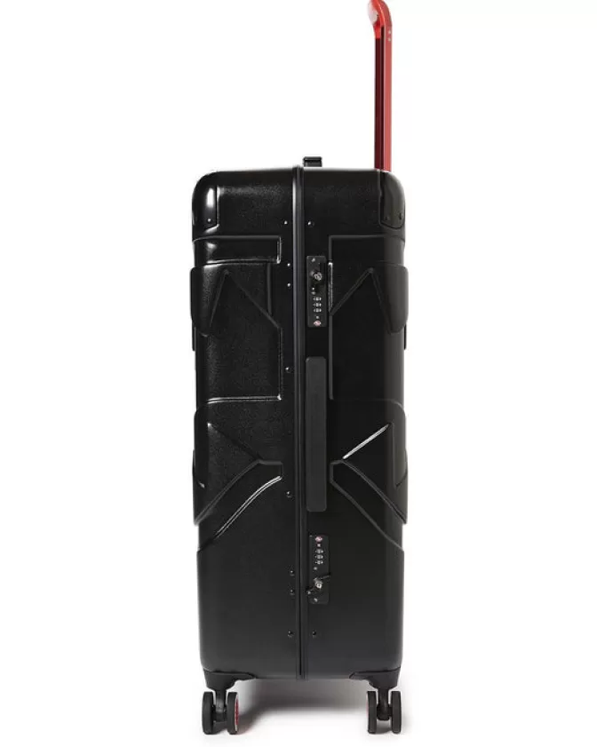 Set Valigie Sprayground Premium - Linea Sharkitecture con Design Modellato  
Capienza Extra Large | Kit Completo 2 Pezzi per Viaggi Prolungati