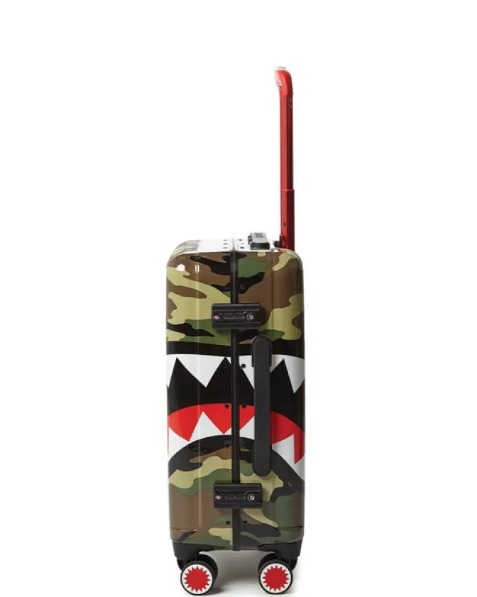 Valigia da Cabina Compatta Sprayground - Design Sharknautics in Mimetica Digitale, 55 cm (21.5 Pollici) per Viaggi Stilosi