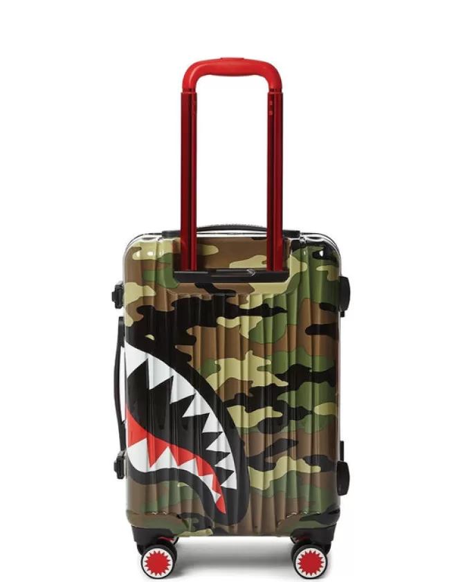 Valigia da Cabina Compatta Sprayground - Design Sharknautics in Mimetica Digitale, 55 cm (21.5 Pollici) per Viaggi Stilosi