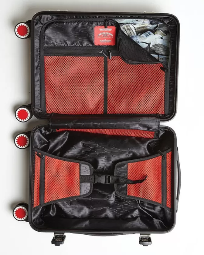 Valigia da Cabina Compatta Sprayground - Design Sharknautics in Mimetica Digitale, 55 cm (21.5 Pollici) per Viaggi Stilosi