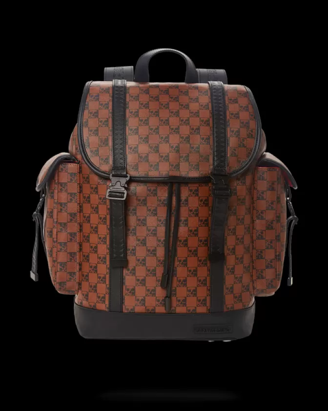 Zaino Urbano Monte Carlo con Motivi Squali e Teschi - Design Esclusivo | Edizione Limitata Di Sprayground