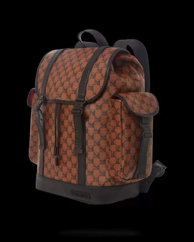 Zaino Urbano Monte Carlo con Motivi Squali e Teschi - Design Esclusivo | Edizione Limitata Di Sprayground
