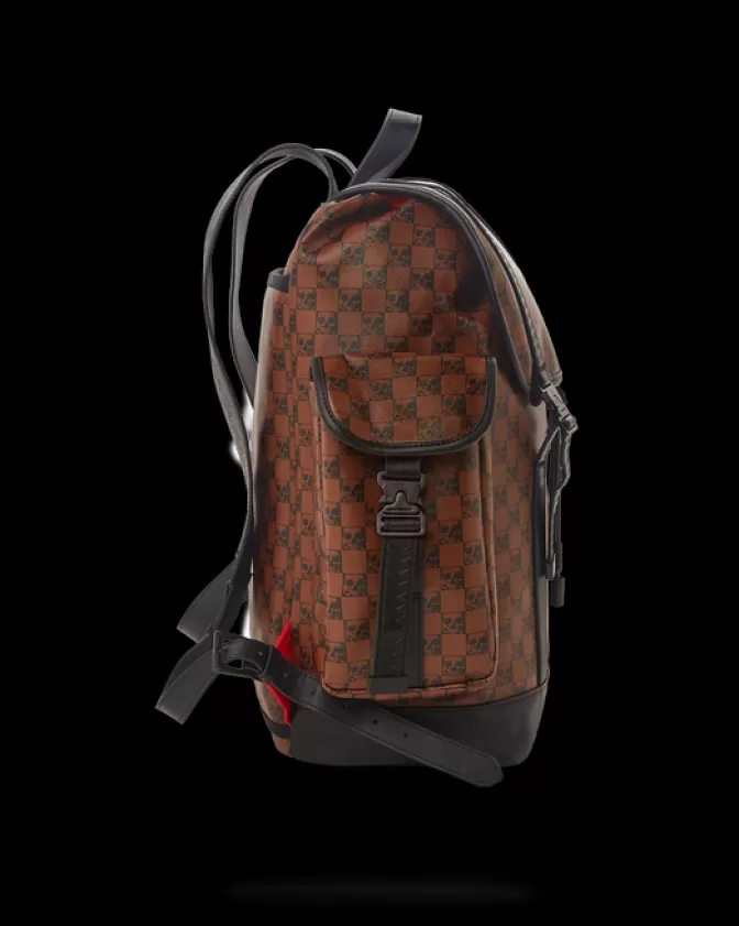 Zaino Urbano Monte Carlo con Motivi Squali e Teschi - Design Esclusivo | Edizione Limitata Di Sprayground