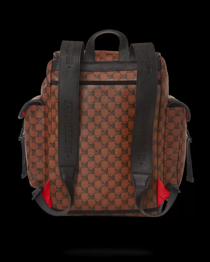 Zaino Urbano Monte Carlo con Motivi Squali e Teschi - Design Esclusivo | Edizione Limitata Di Sprayground