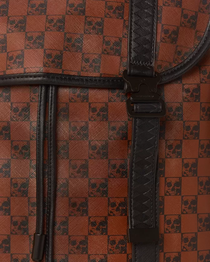 Zaino Urbano Monte Carlo con Motivi Squali e Teschi - Design Esclusivo | Edizione Limitata Di Sprayground