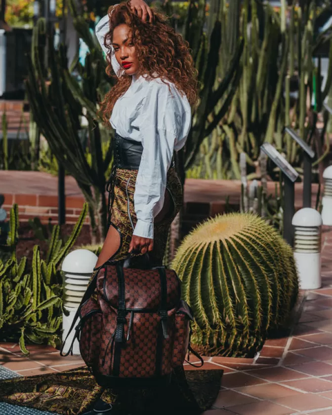 Zaino Urbano Monte Carlo con Motivi Squali e Teschi - Design Esclusivo | Edizione Limitata Di Sprayground