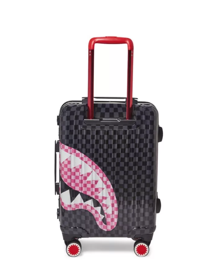Valigia Cabina Sprayground - Motivo Squali e Caramelle, Ampio Design Unico per Viaggi Stilosi