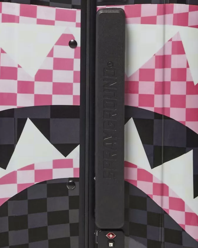 Valigia Cabina Sprayground - Motivo Squali e Caramelle, Ampio Design Unico per Viaggi Stilosi