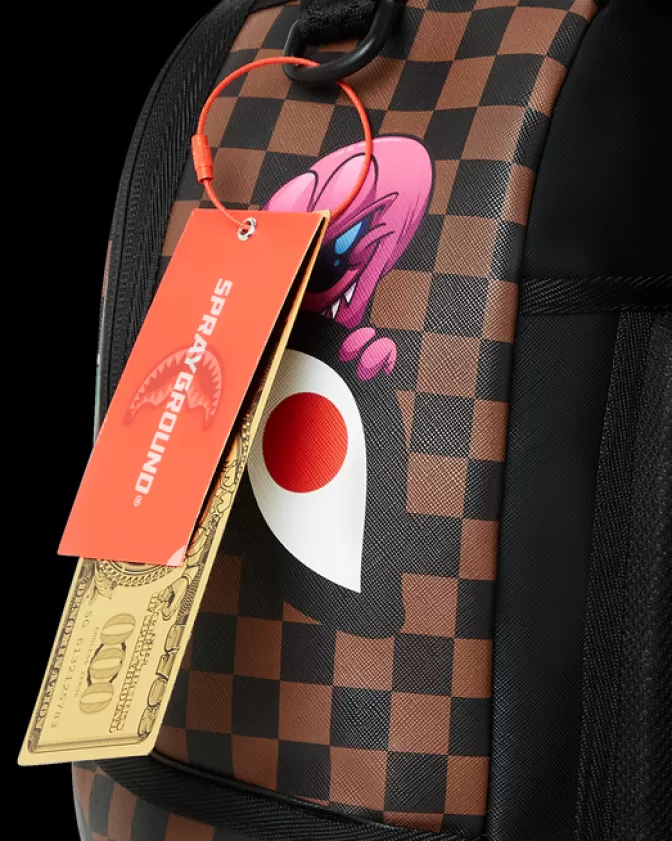 Sprayground Zaino Sneakin Design Esclusivo con Squali Urbani e Stile Parigi (DLXV)