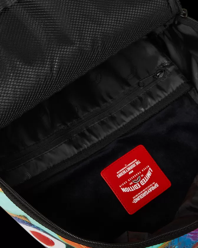 Zaino Sprayground Squali Urbani - Strisce Metropolitane di Parigi (Modello DLXV)