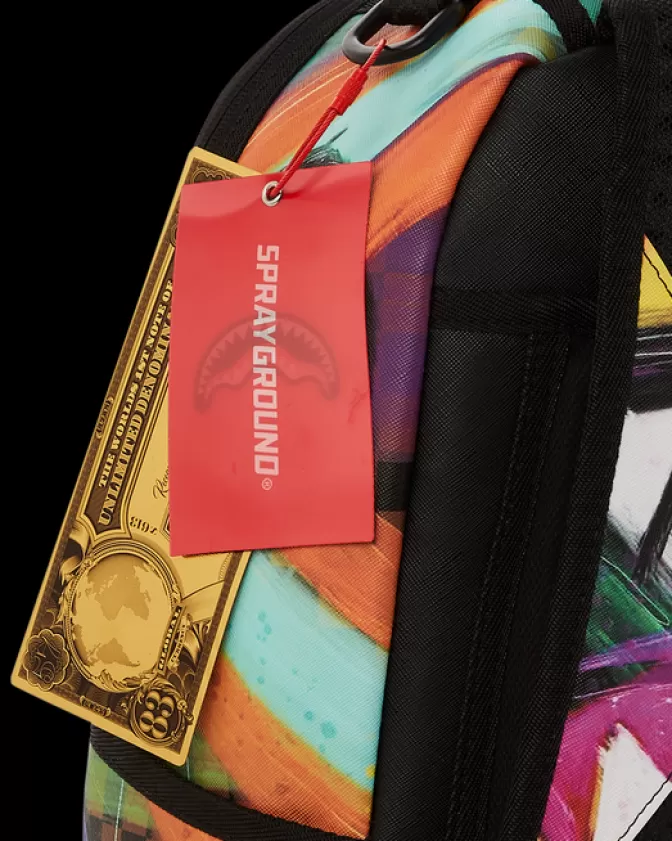 Zaino Sprayground Squali Urbani - Strisce Metropolitane di Parigi (Modello DLXV)