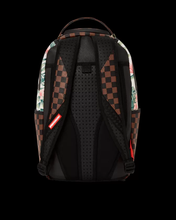 Zaino Sprayground Edizione Limitata - Squali nella Senna | Modello DLXV con design costiero urbano