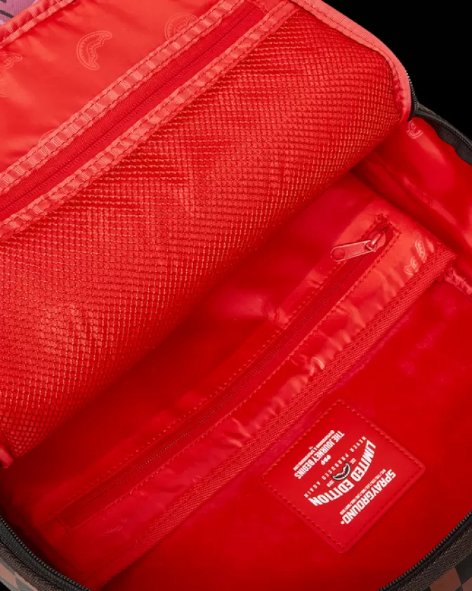 Zaino Sprayground Edizione Limitata - Squali nella Senna | Modello DLXV con design costiero urbano