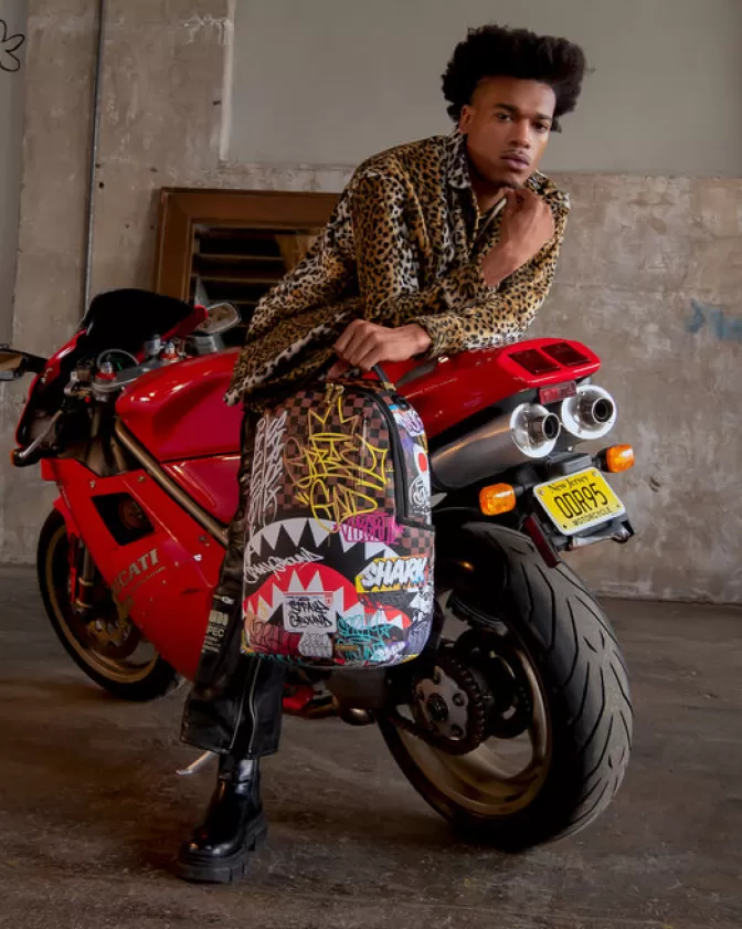 Zaino Sprayground Squali a Parigi - Edizione Speciale 