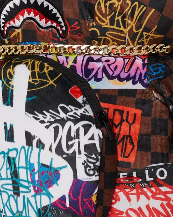 Sprayground Zaini Peluche Stile Urbano – Squali di Parigi e Design Moneybear Rizz