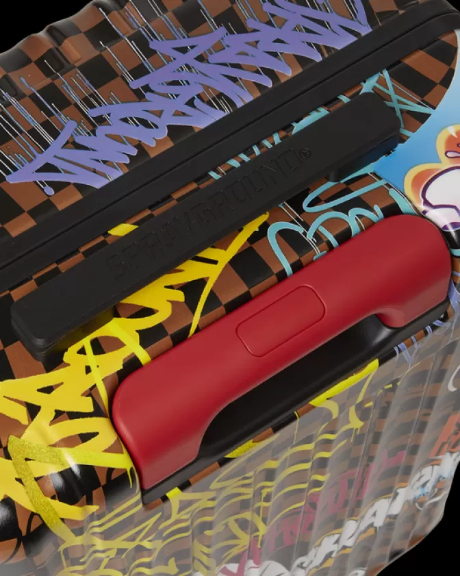 Sprayground | Valigia Rigida Cabina SharknauTIc – Edizione Limitata Sharks in Paris, Tendenze Streetwear 2024