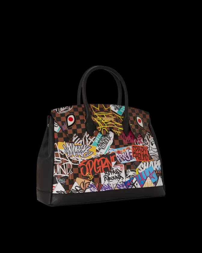 Borsa Sprayground Squali di Parigi - Edizione Rizz Spurk con Stile Streetwear Urban Chic