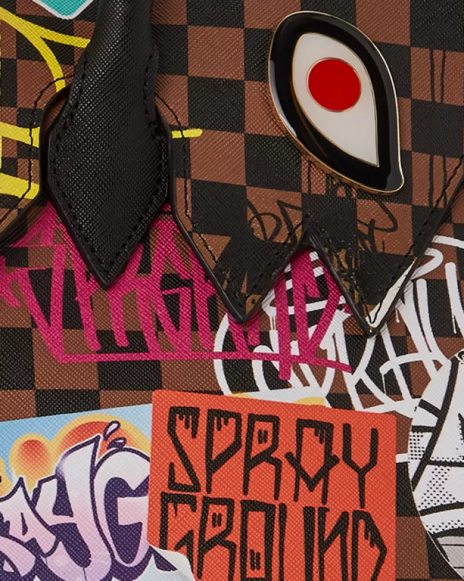 Borsa Sprayground Squali di Parigi - Edizione Rizz Spurk con Stile Streetwear Urban Chic