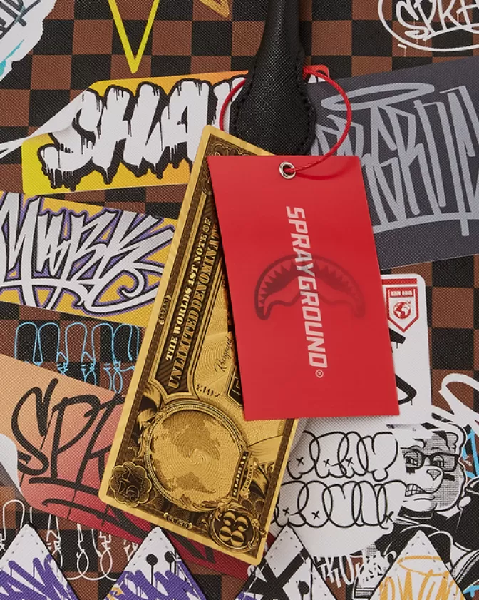 Borsa Sprayground Squali di Parigi - Edizione Rizz Spurk con Stile Streetwear Urban Chic