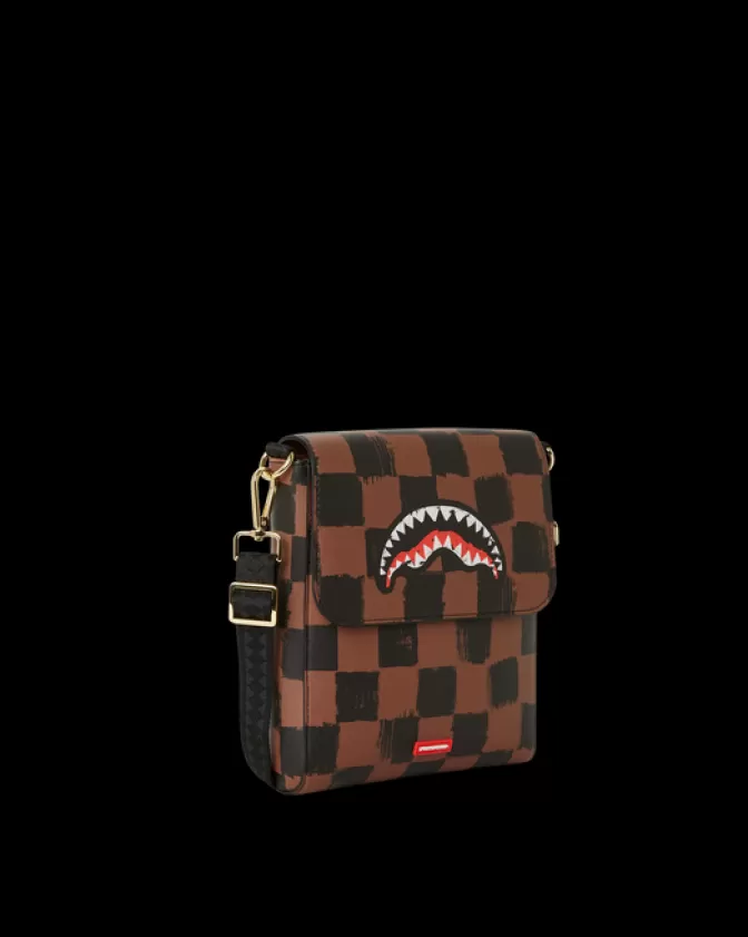 Borsa a Sling Vanquish Grande - Squali di Parigi - Crossbody Spazioso con Stile Streetwear Sprayground