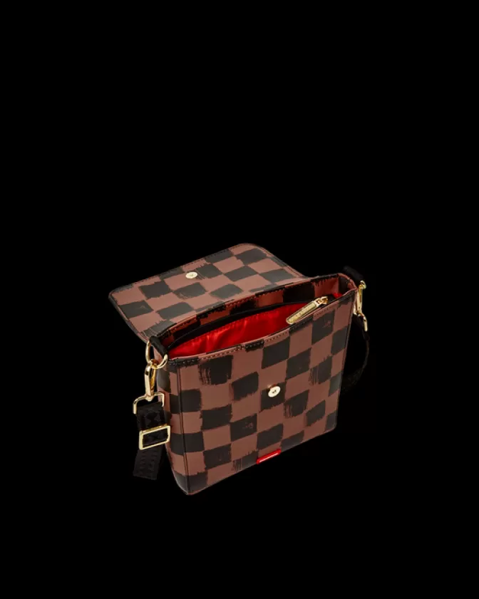 Borsa a Sling Vanquish Grande - Squali di Parigi - Crossbody Spazioso con Stile Streetwear Sprayground