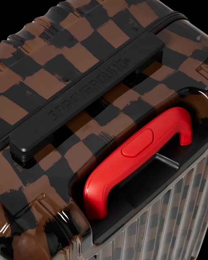 Sprayground | Valigia Rigida Cabina con Stampa Squali a Parigi - Sconfitta Sharknautics - Ultime Unità in Saldo!