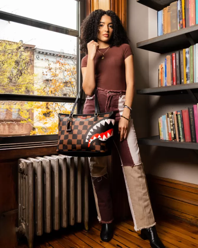 Borse Tote Sprayground - Squali Urbani di Parigi con Stampa Grafica Esclusiva | Moda Streetwear con Stile Avventuroso