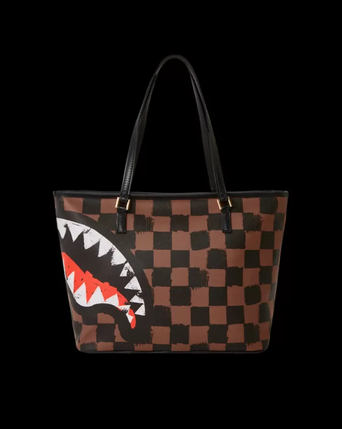 Borse Tote Sprayground - Squali Urbani di Parigi con Stampa Grafica Esclusiva | Moda Streetwear con Stile Avventuroso