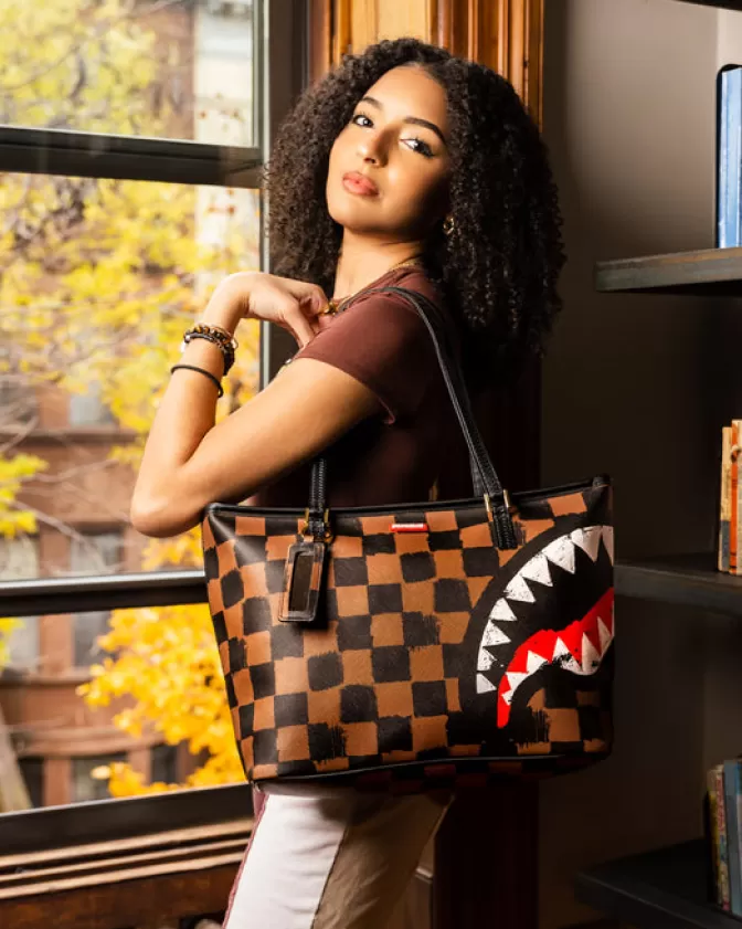 Borse Tote Sprayground - Squali Urbani di Parigi con Stampa Grafica Esclusiva | Moda Streetwear con Stile Avventuroso