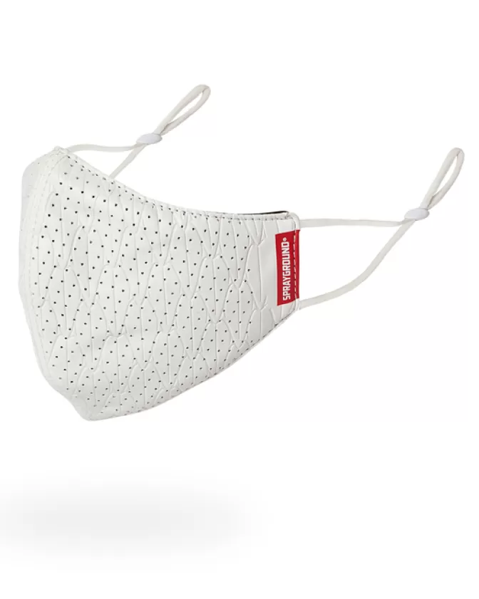 SharkZone Mascherine Unisex – Design Squali Selvatici in Ecopelle Vegana Edizione Limitata