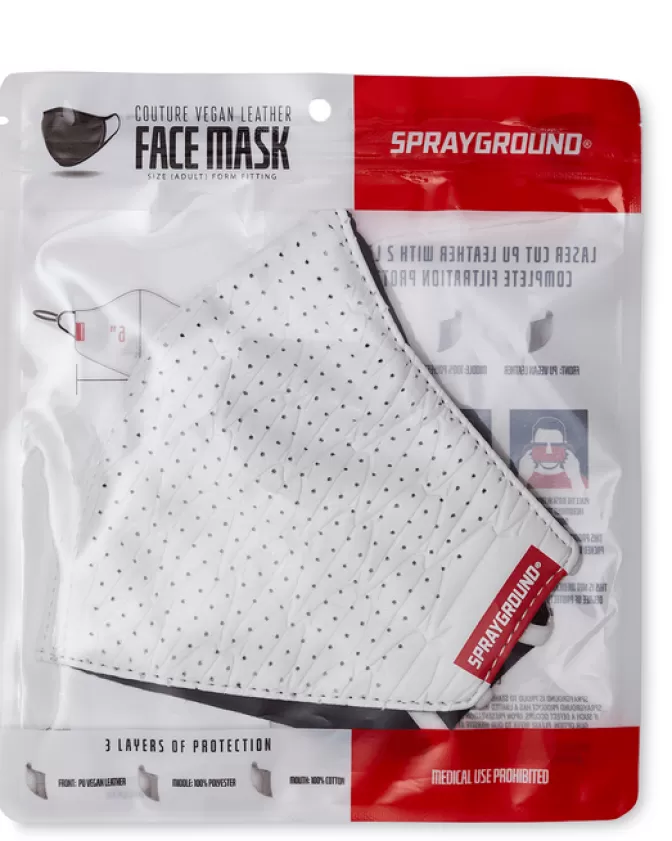 SharkZone Mascherine Unisex – Design Squali Selvatici in Ecopelle Vegana Edizione Limitata