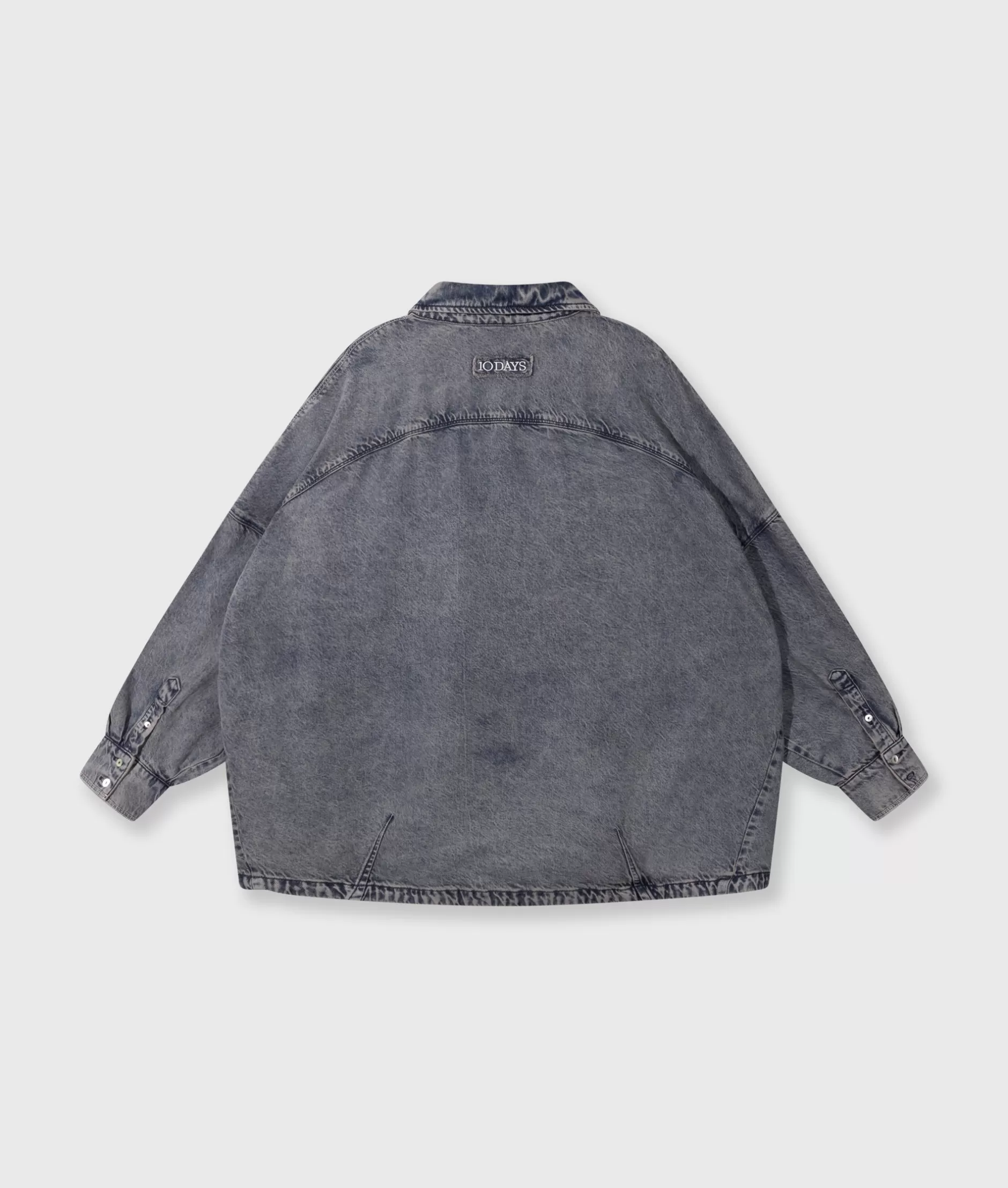 Camicia Donna 10DAYS in Denim Morbido - Taglio Oversize e Stile Fluido