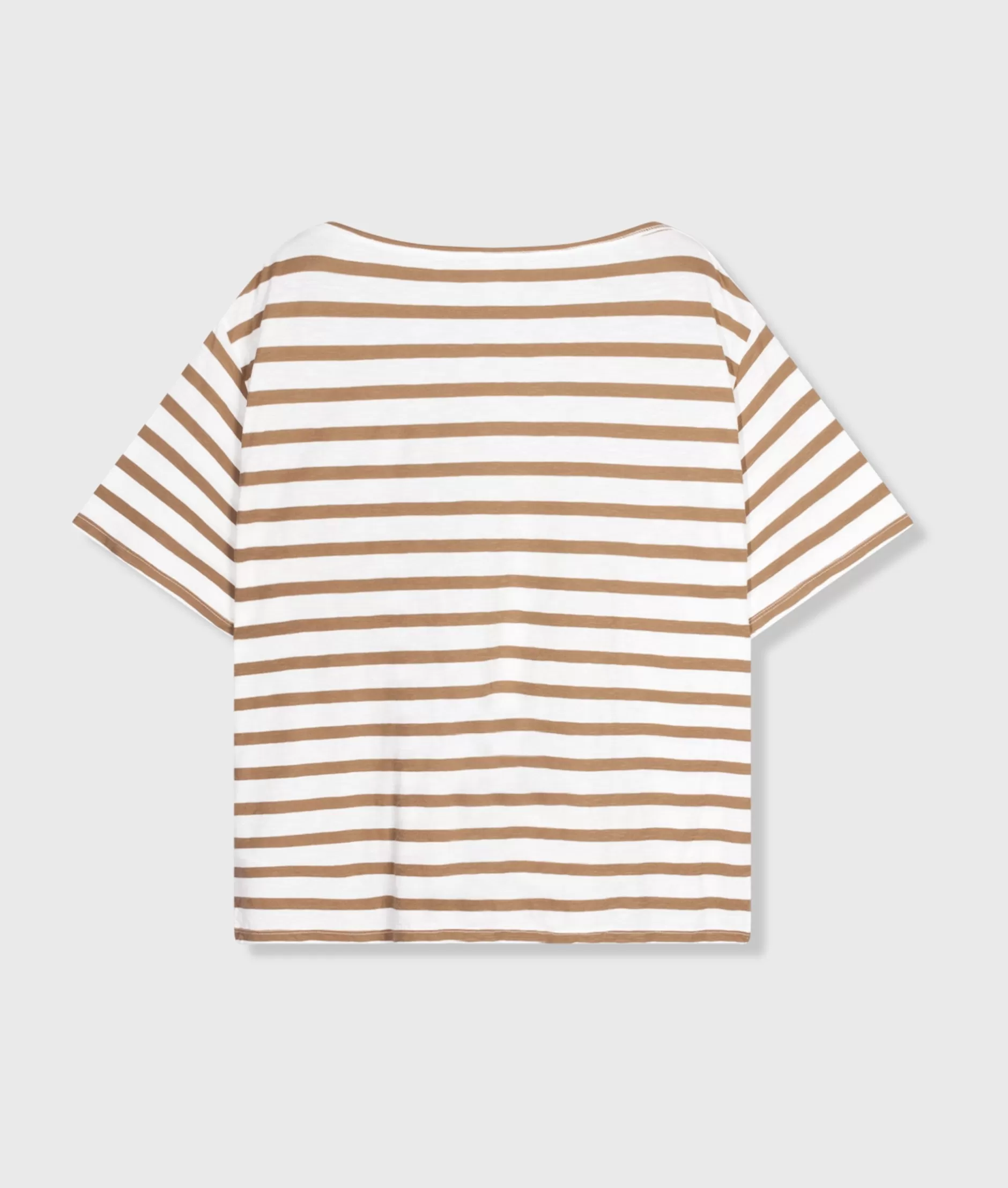 Damen 10DAYS Maglietta Manica Corta con Righe - T-Shirt Casual a Strisce Verticali, Confezione Comoda e Design Classico per Stile Quotidiano