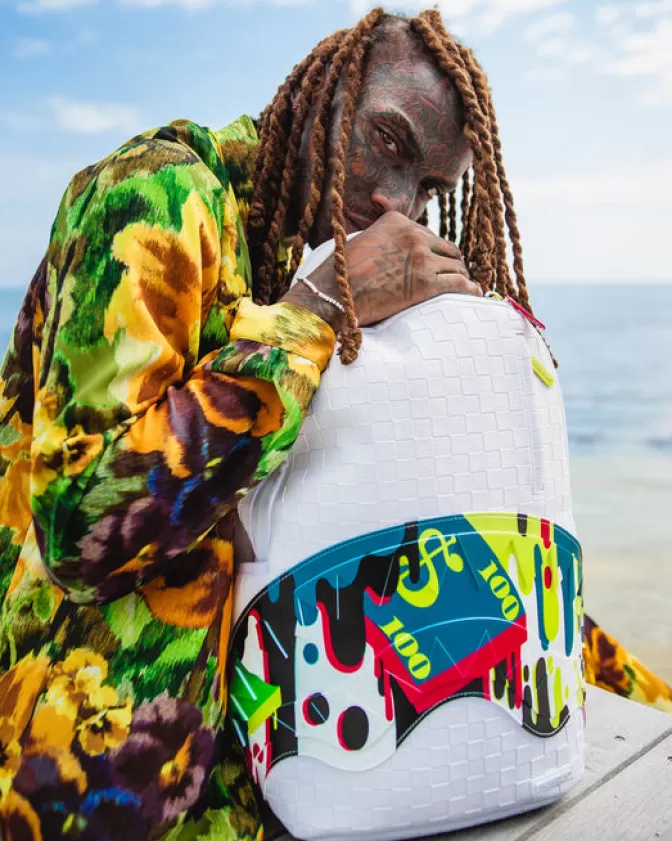 Sprayground Zaino DLXV - Design Accattivante e Funzionale per Stile Inconfondibile