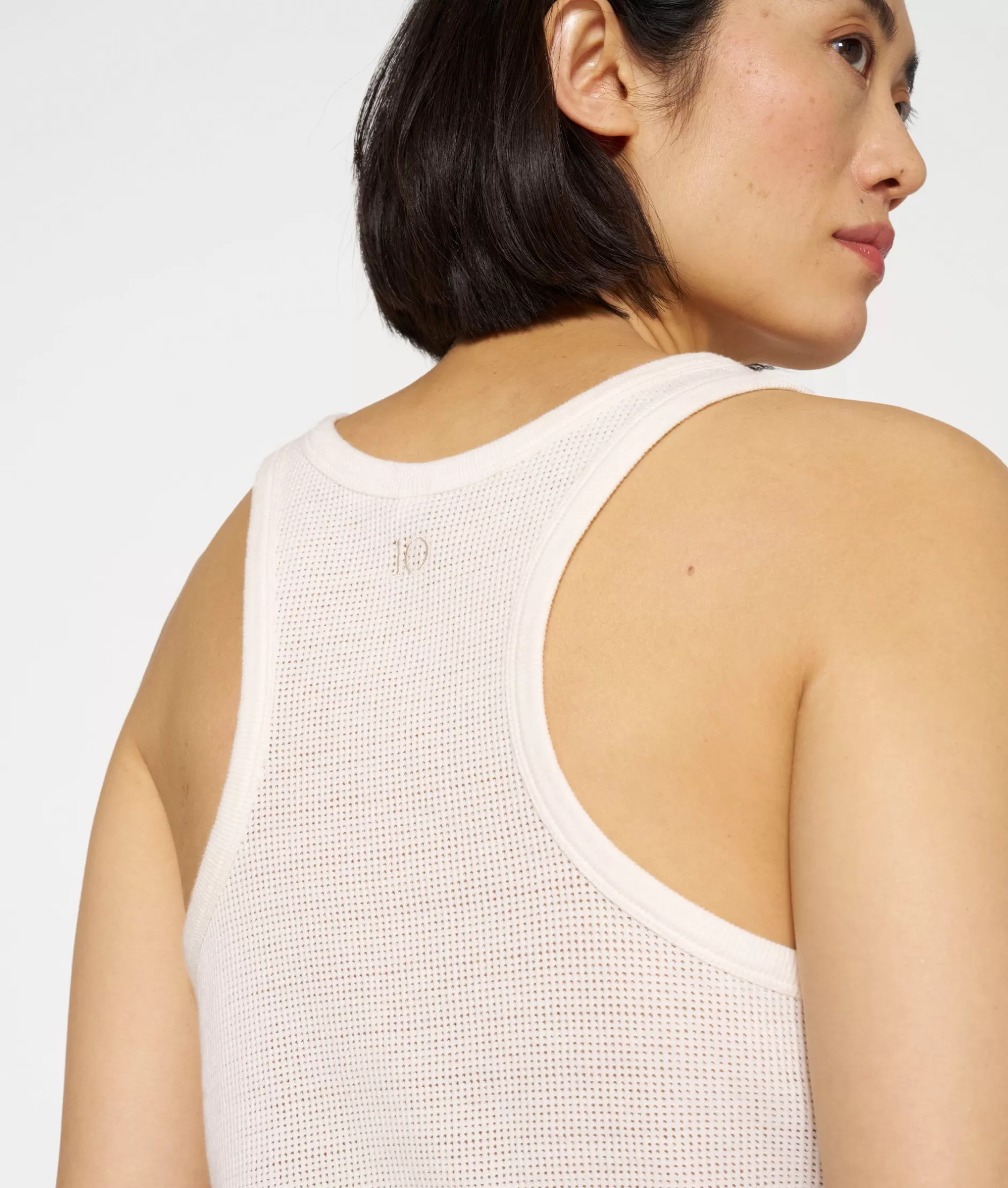 Maglia Aperta Donna Traspirante - Canottiera Sportiva 10 Giorni con Design a Rete