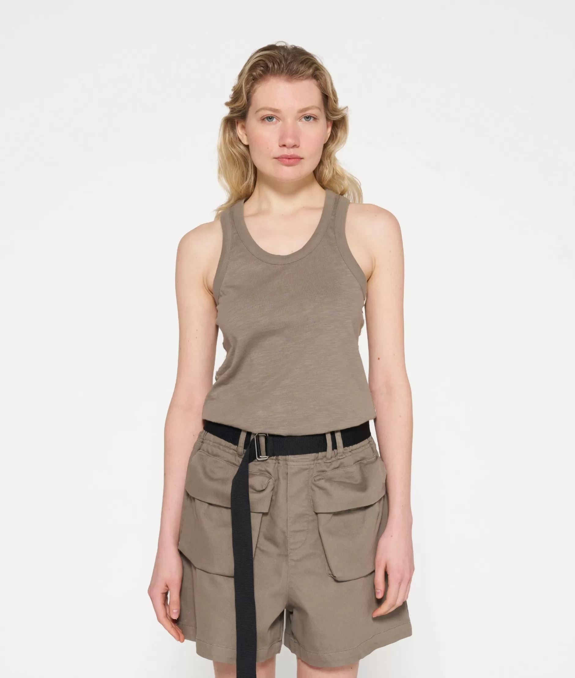 Donna 10Days Top in Jersey Slub - Canottiera Casual Elegante con Design Essenziale