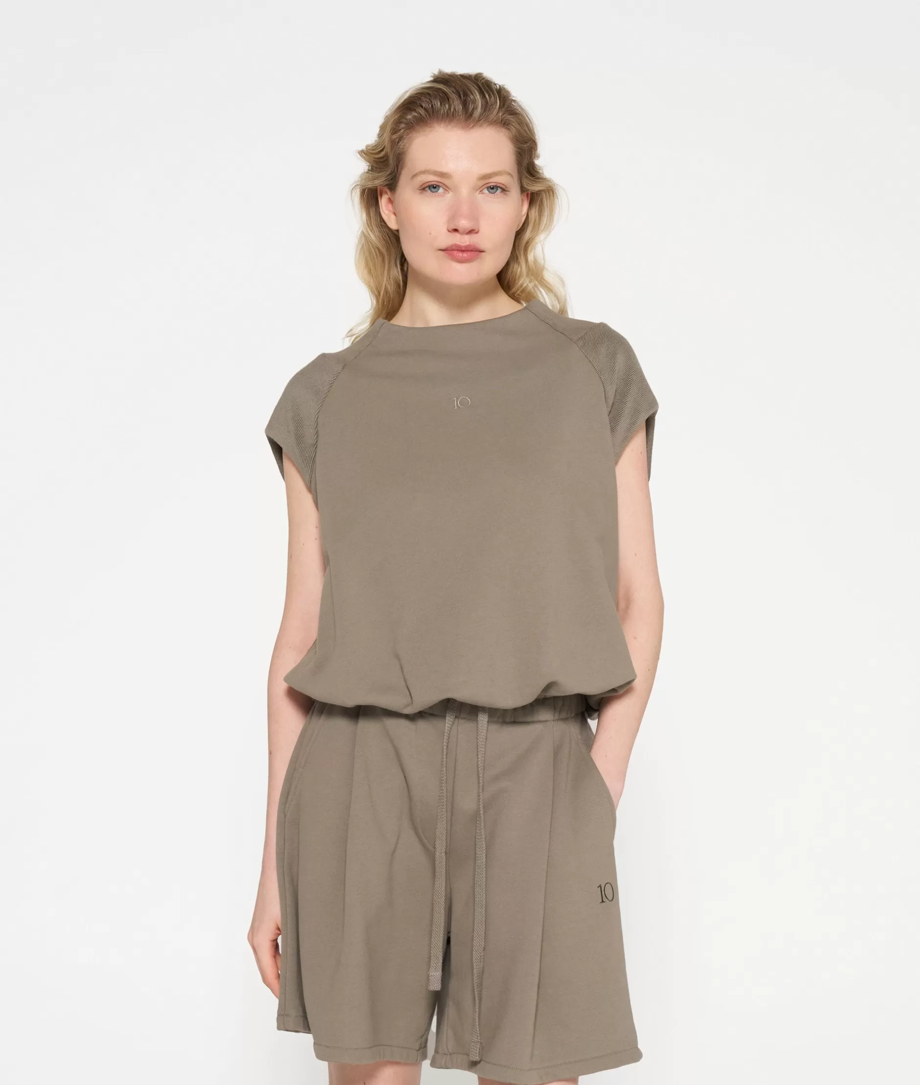 Maglione Senza Maniche Morbido a Palloncino - 10DAYS Collection per Donna