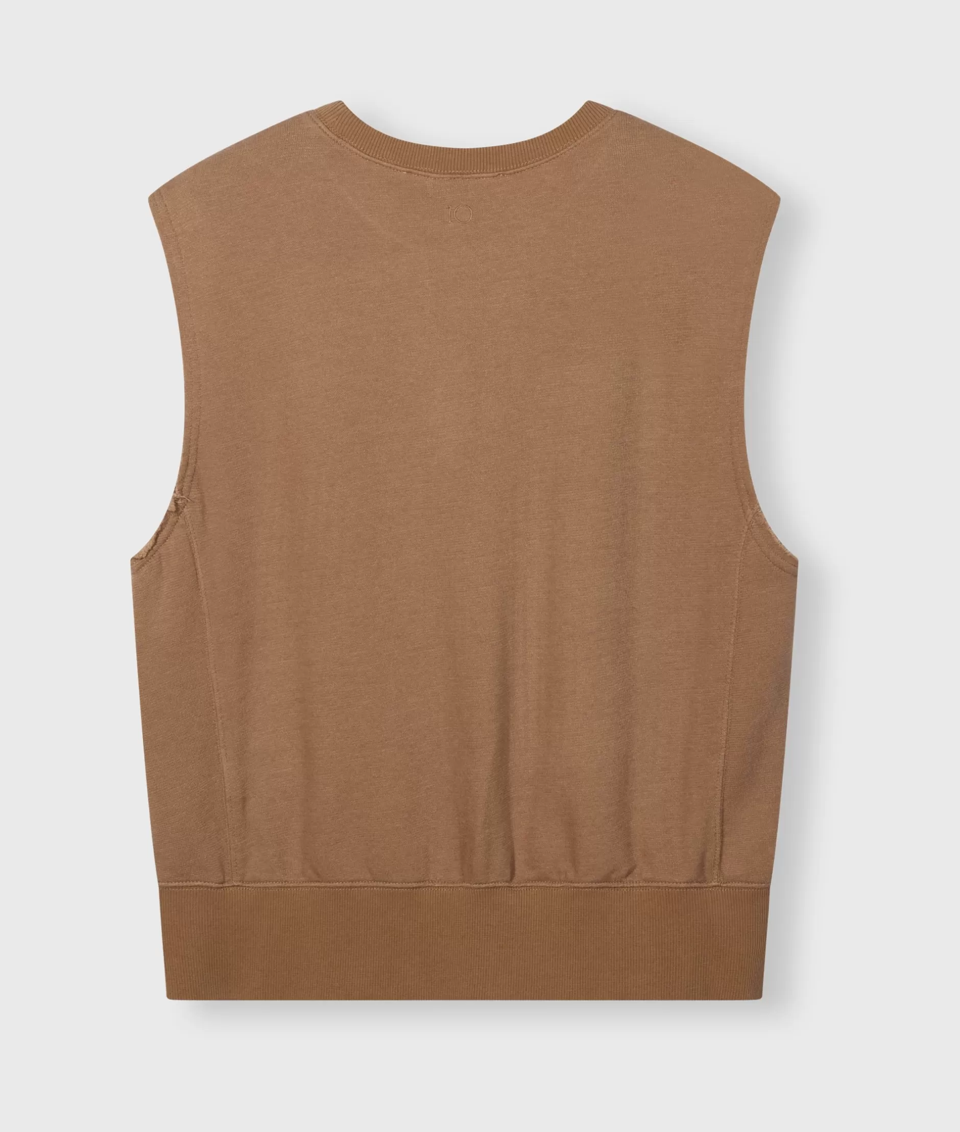 Maglione senza maniche 10DAYS - Felpa donna casual autunno/inverno, cotone morbido con design essenziale, taglio moderno per look sportivo e quotidiano