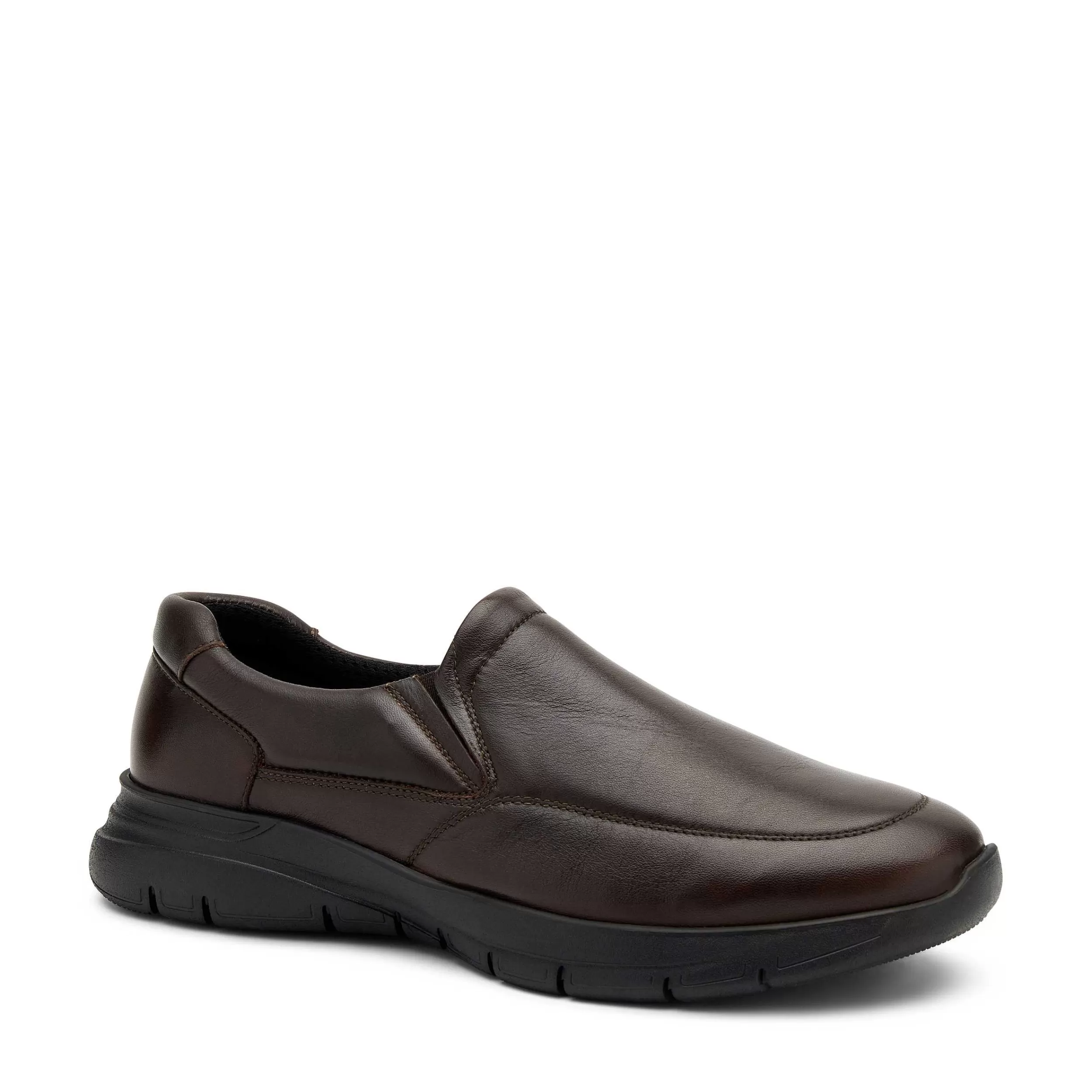 Mocassini Uomo Slip-On in Vera Pelle con Suola XL® - Calzature Comode da Indossare Senza Lacci, Design Classico e Funzionale per Tutto il Giorno