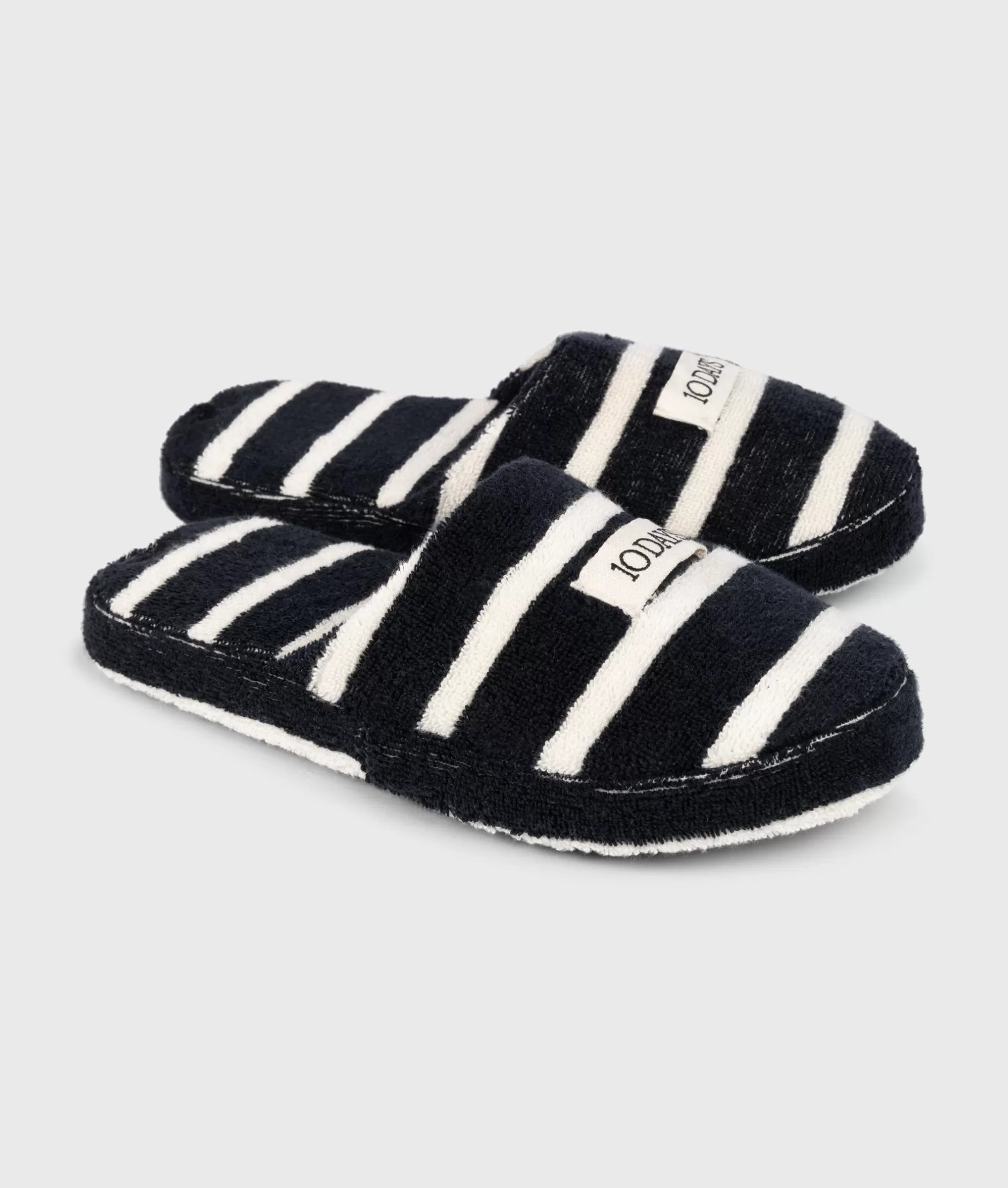 Pantofole Casual 10DAYS con Design a Righe - Calzature Comode per Donna