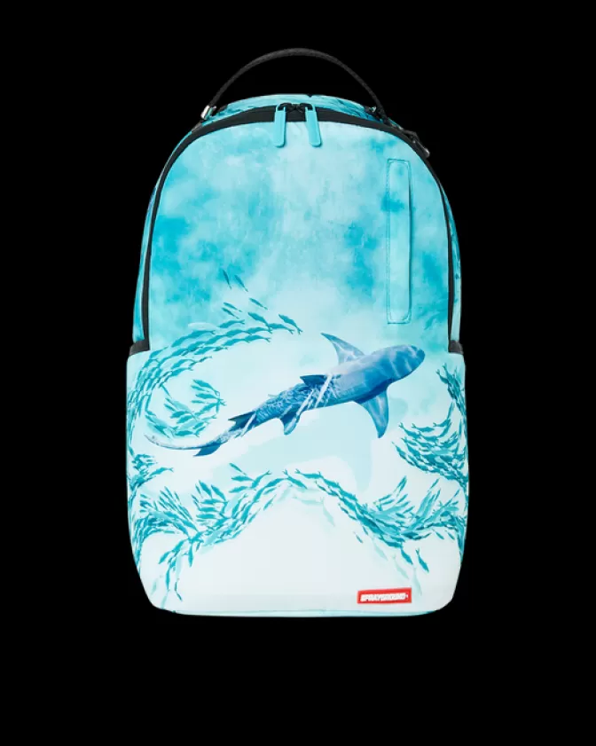 Zaino Sprayground con Stile Squalo Elegante - Morbido Design Urbano e Capiente per l'Everyday