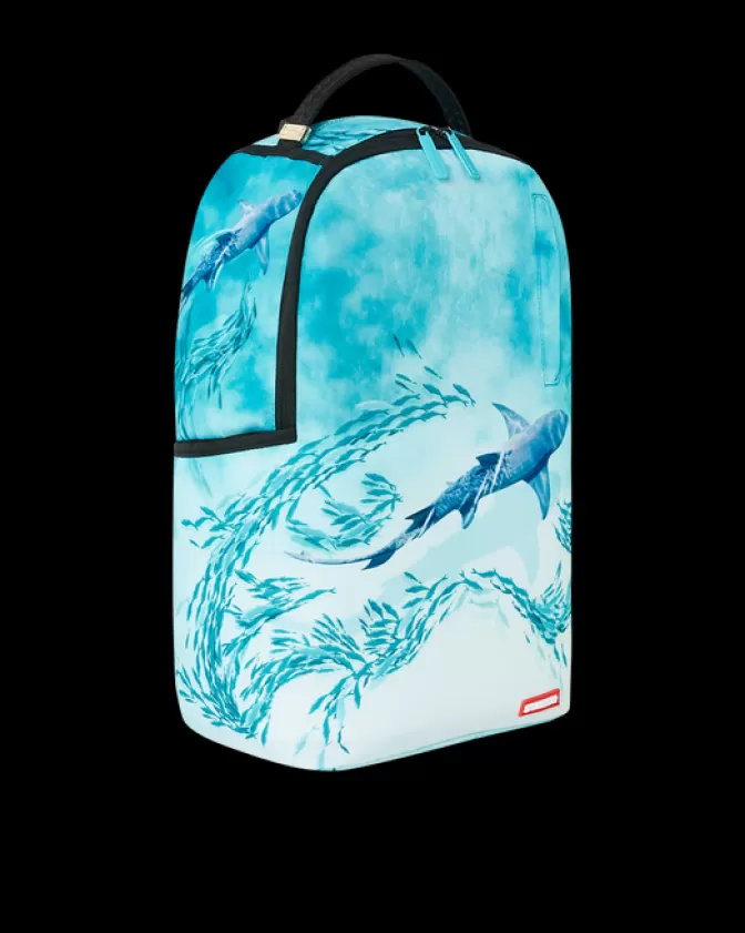 Zaino Sprayground con Stile Squalo Elegante - Morbido Design Urbano e Capiente per l'Everyday