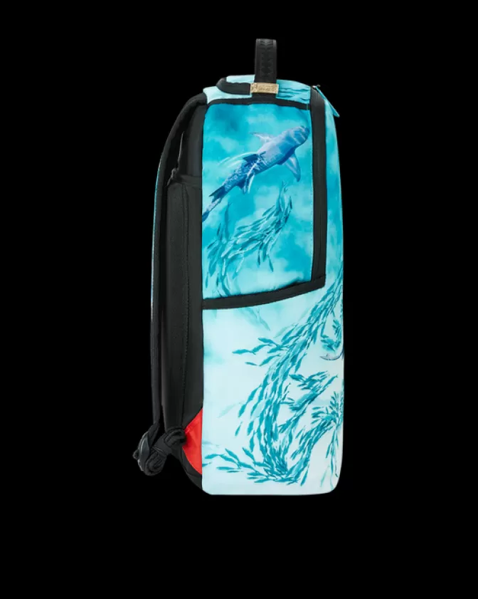 Zaino Sprayground con Stile Squalo Elegante - Morbido Design Urbano e Capiente per l'Everyday