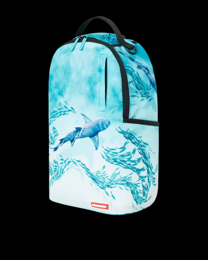 Zaino Sprayground con Stile Squalo Elegante - Morbido Design Urbano e Capiente per l'Everyday