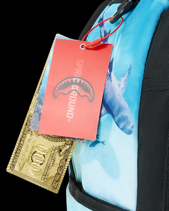 Zaino Sprayground con Stile Squalo Elegante - Morbido Design Urbano e Capiente per l'Everyday